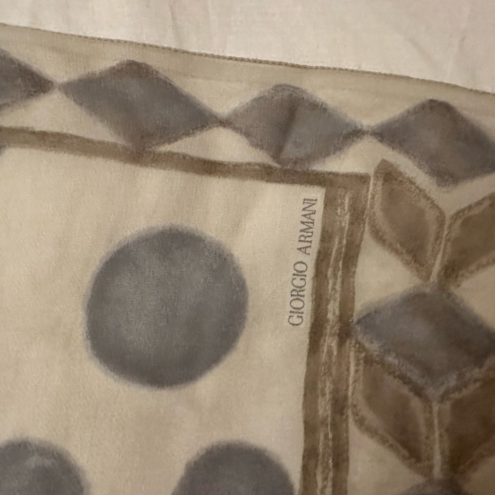 Giorgio Armani beautiful long scarf